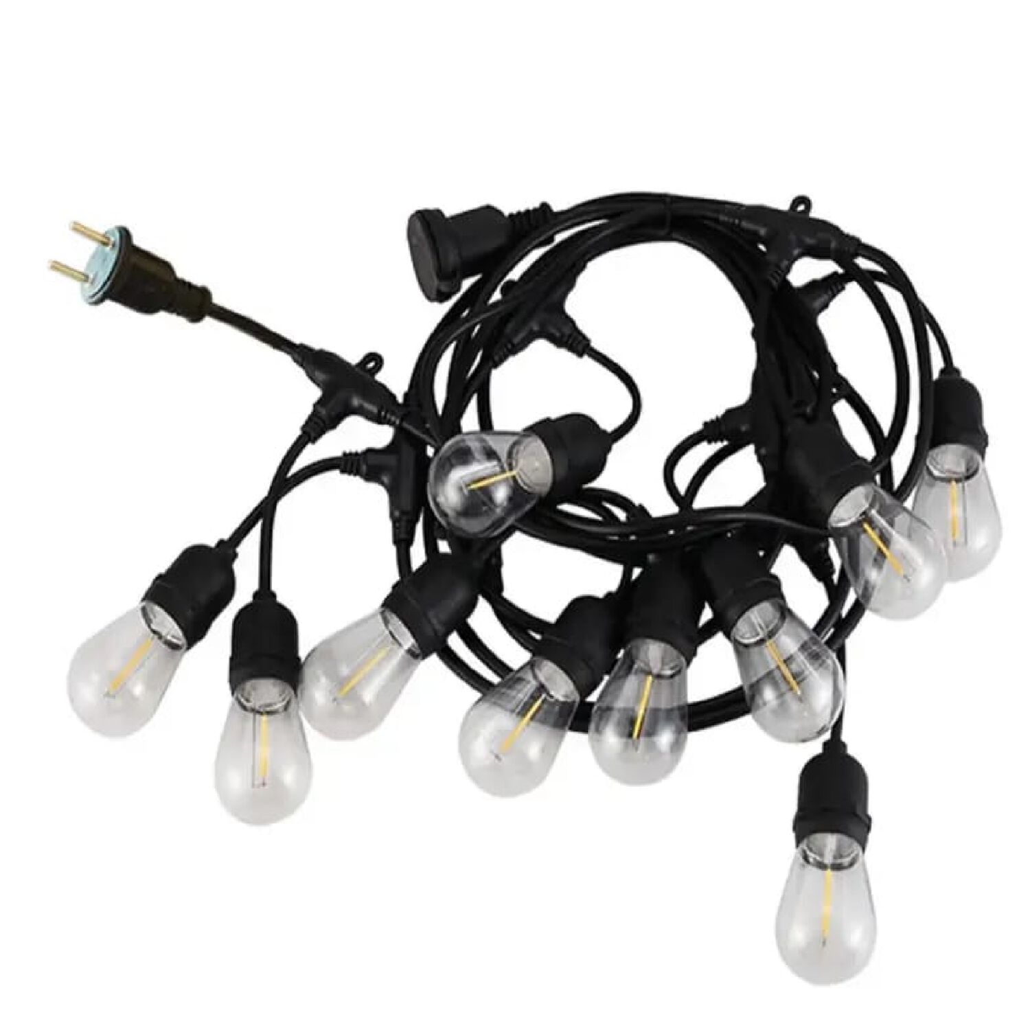 Guirnalda Luces Led Exterior 10 Metros E27 Impermeable. image number 0.0