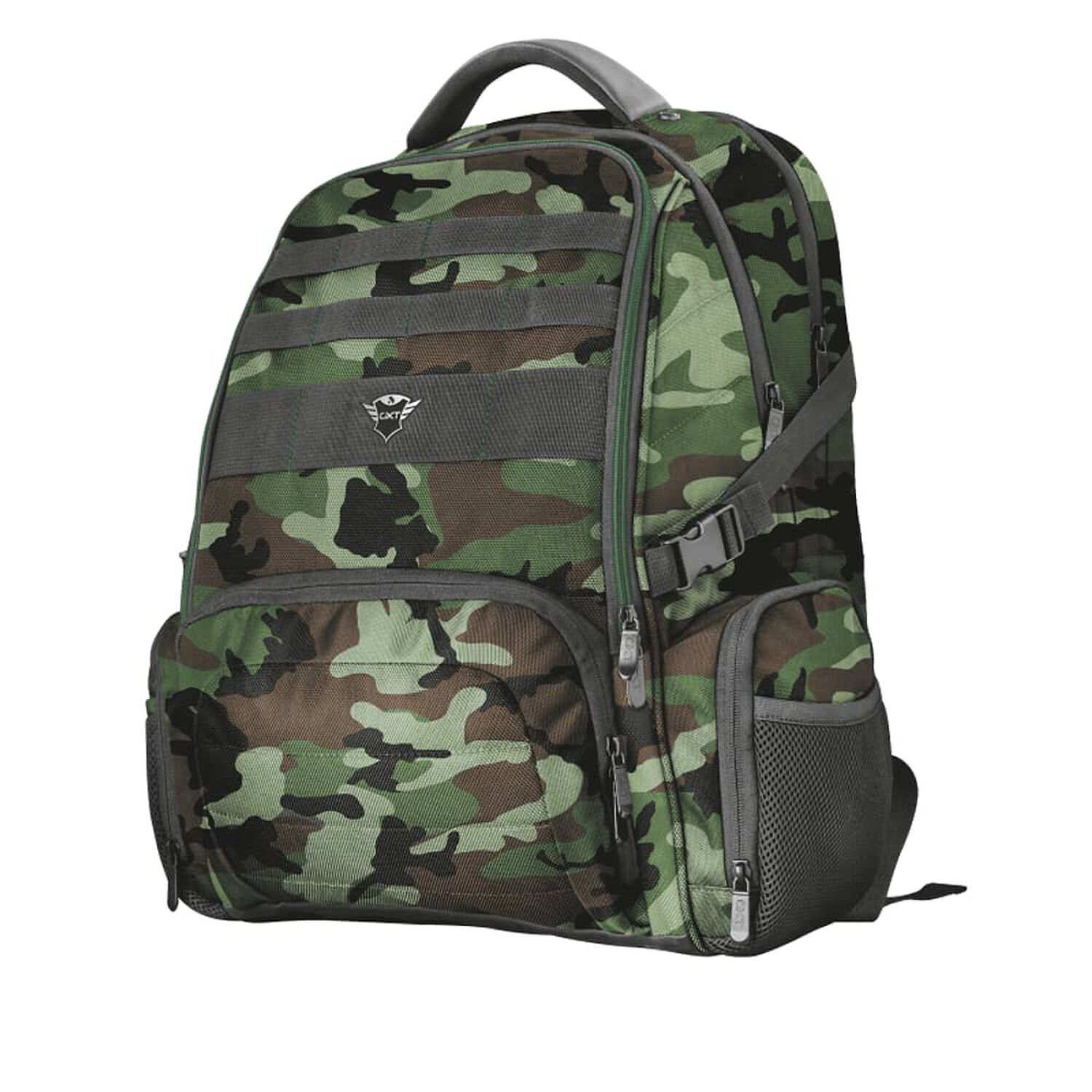 Mochila Gamer Trust Gxt 1250c Xl Kamo Military 23868 image number 3.0