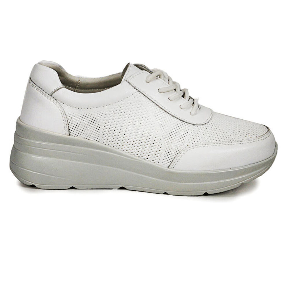 Zapatilla Cuero Garazi Blanco image number 1.0