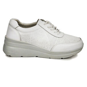 Zapatilla Cuero Garazi Blanco