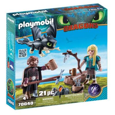 Figura De Acción Playmobil Set De Juego Hipo Y Astrid