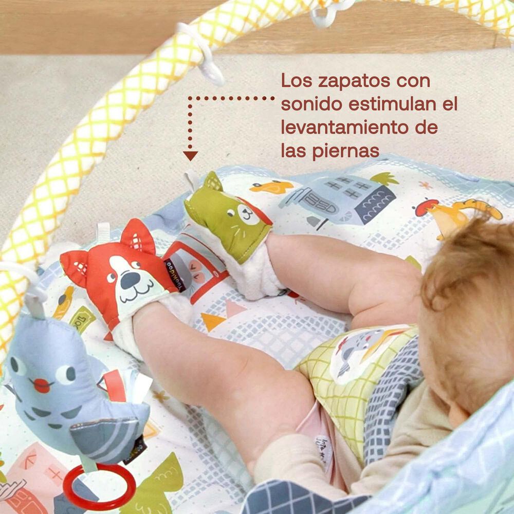 Gimnasio Interactivo Beb&eacute;s Urban Gymotion Lay To Sit-up Play Yookidoo image number 4.0