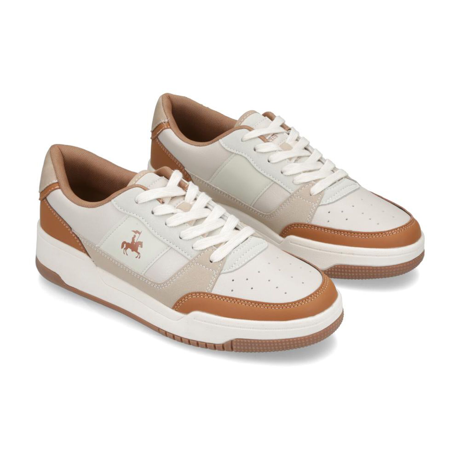 Zapatilla Urbana Hombre The King's Polo Club Camel image number 1.0