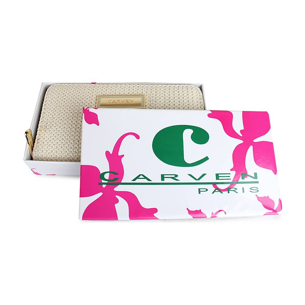 Billetera Mujer Lidia Beige Carven Paris image number 4.0