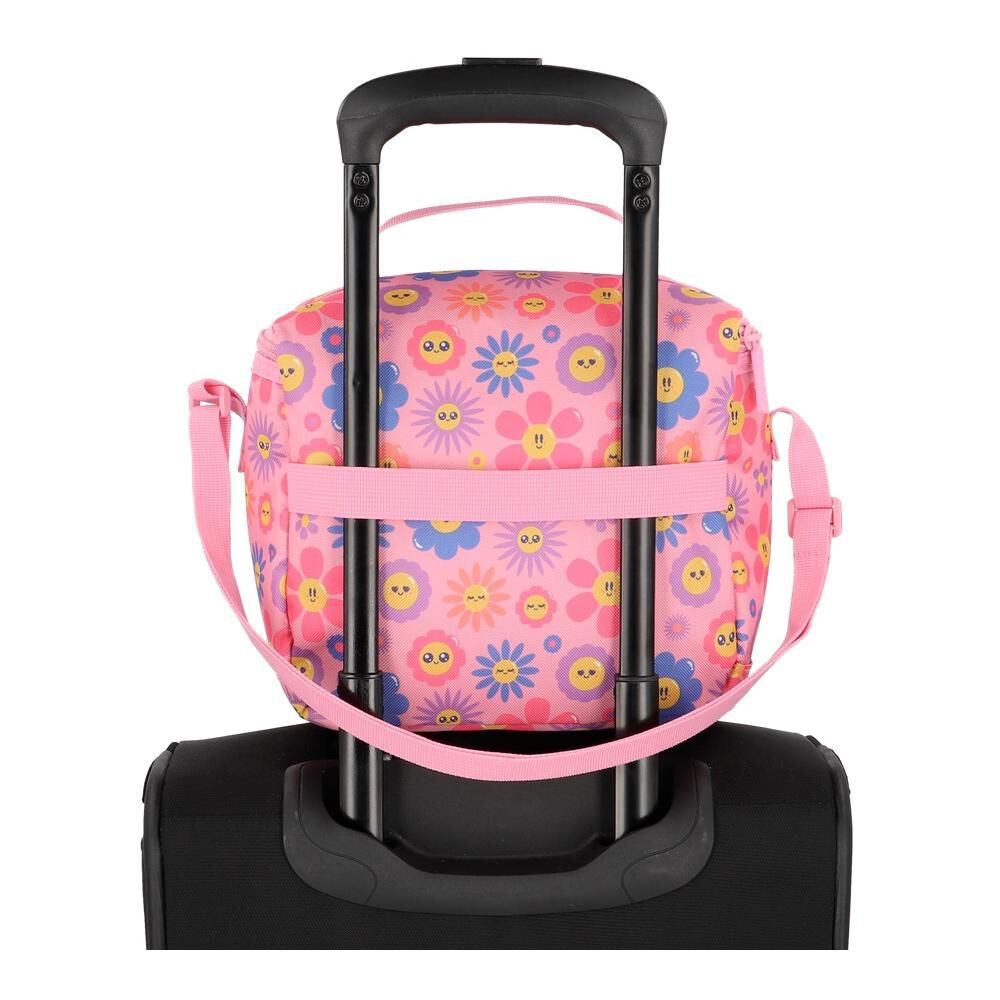 Multipack 6xt Mochila Ni&ntilde;a Xtrem Flores Rosado image number 8.0
