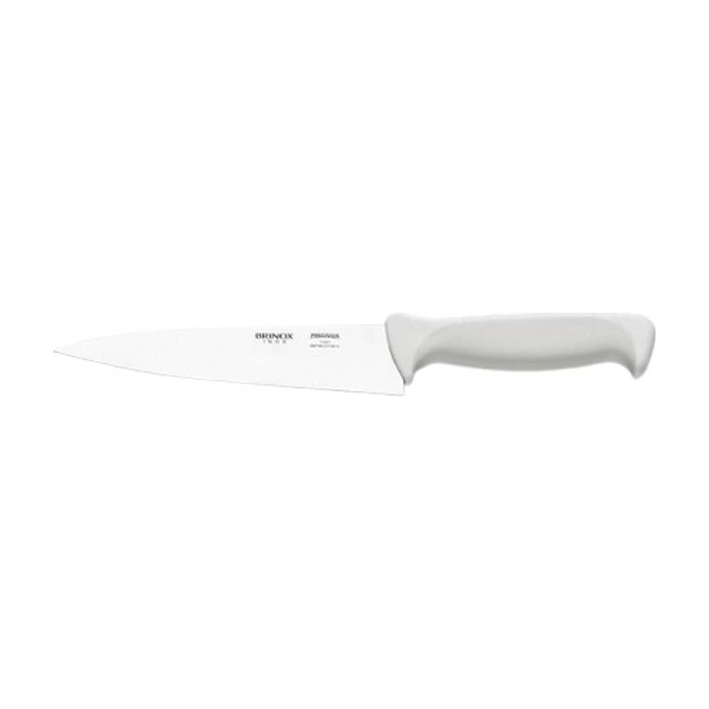 Cuchillo Para Cocina De 6" Precisi&oacute;n Brinox 2506/304 Mango Blanco image number 2.0