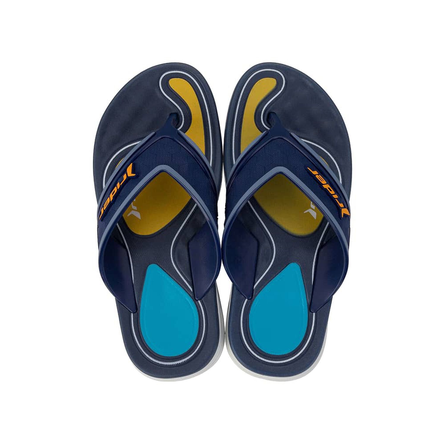 Sandalia Infantil Blanco/azul Line Plus Rider image number 0.0