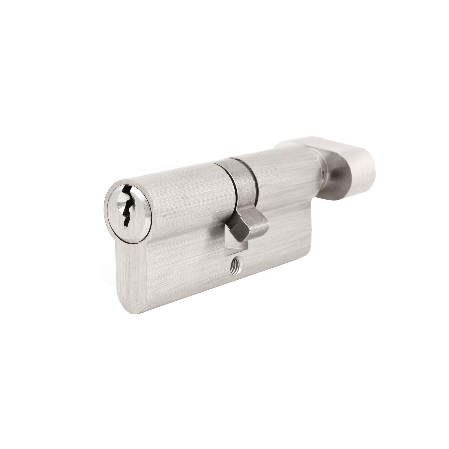 Cilindro Odis Llave-seguro 70mm - Niqu&eacute;l Satinado image number 0.0