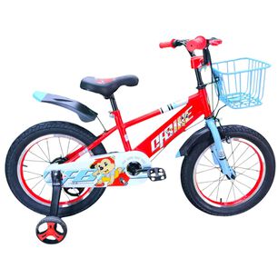 Bicicleta Aro 16 Infantil Cfbike Rojo/celeste