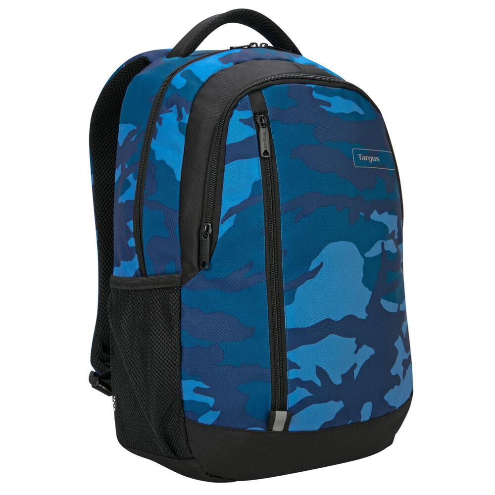 Pack Targus Mochila 15,6 Morral Lonchera Estuche Camo Azul image number 8.0