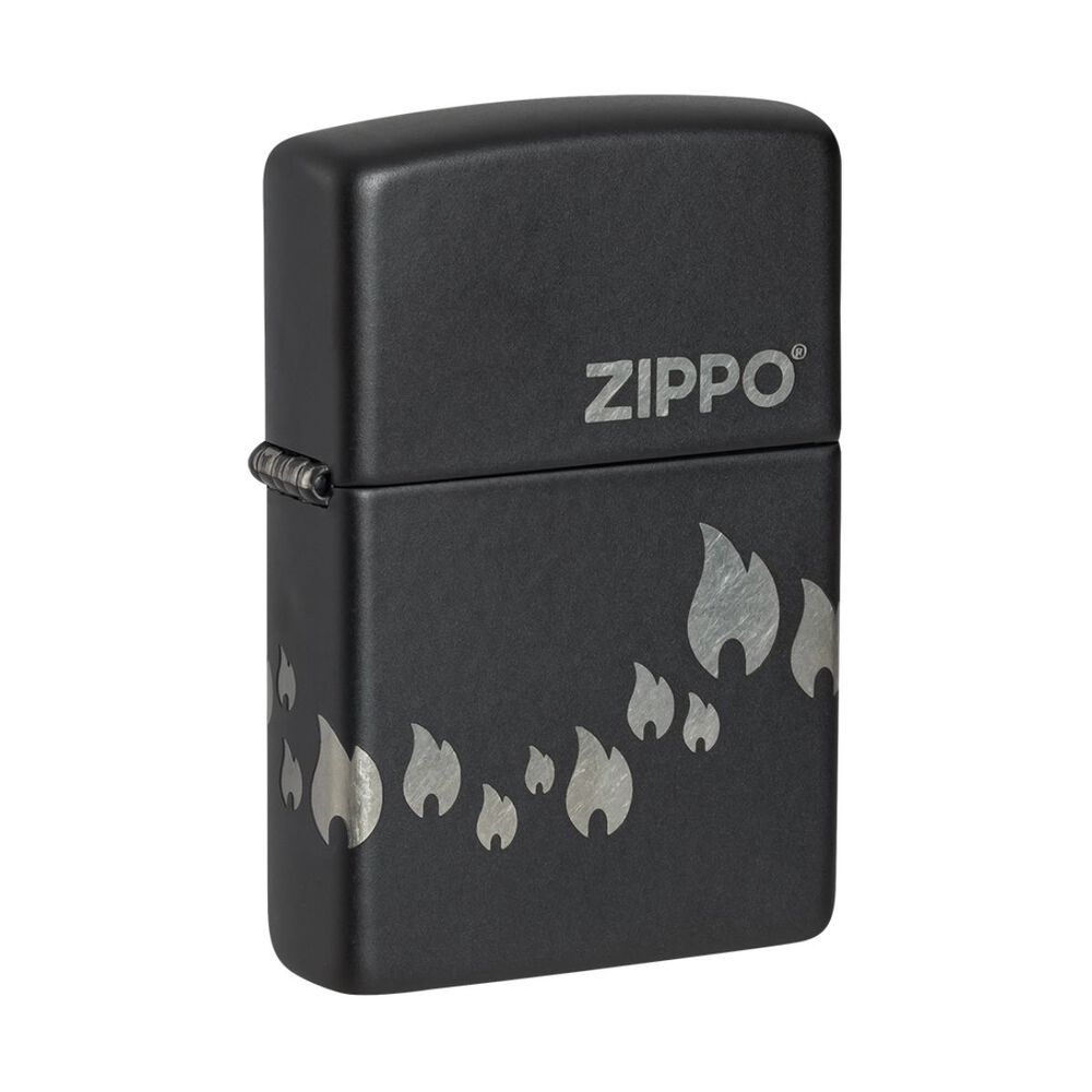 Encendedor Zippo Zippo Flame Design Negro Zp48980 image number 2.0