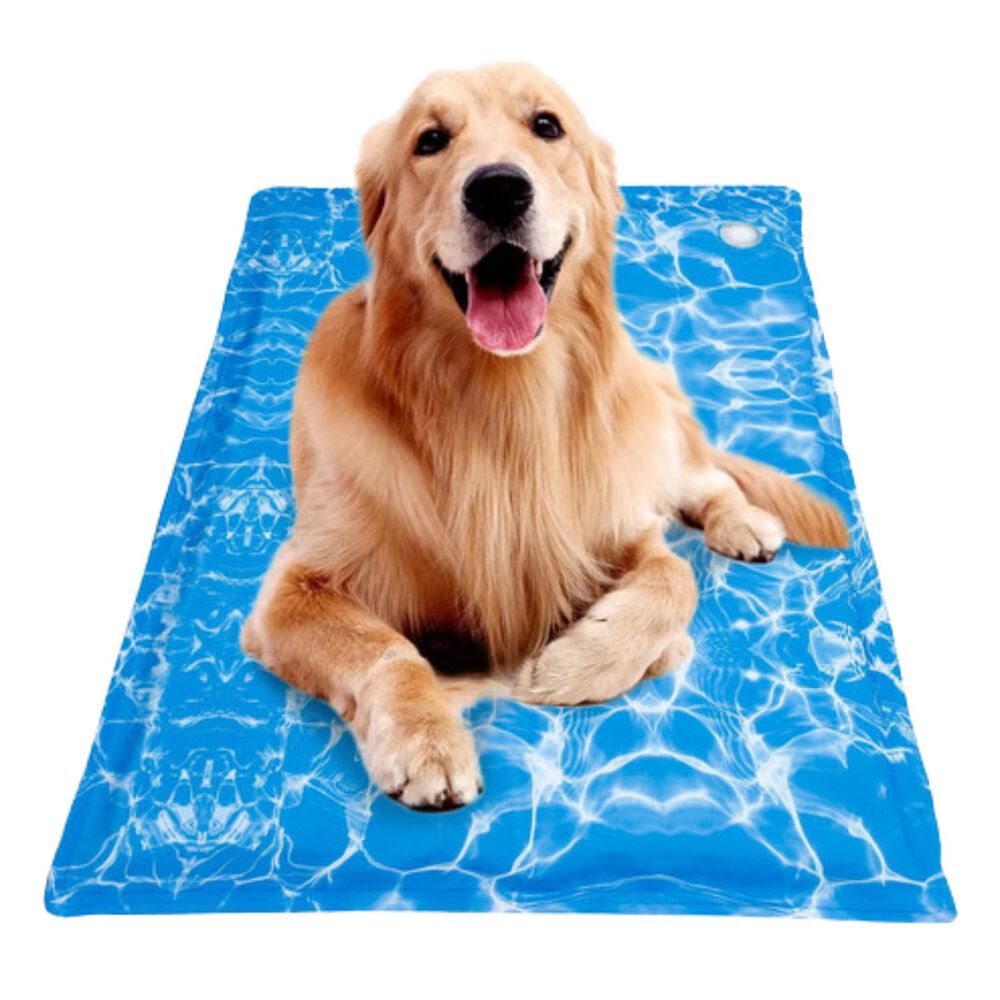 Manta De Gel Frio Refrescante Talla L 90x50cm Perros Gatos Agua image number 1.0