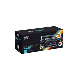 Radio Retro Cassette X-bass 10w - Ps