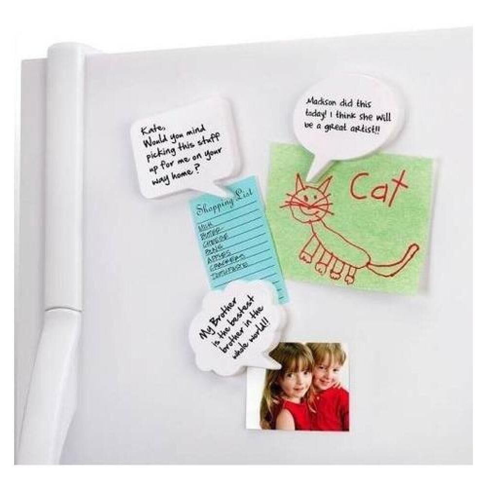 3 Mini Pizarras Con Imanes Para Refrigerador (estoykuku) image number 5.0