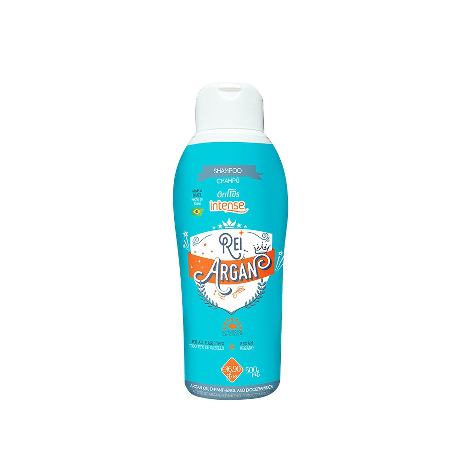 Shampoo Rei Argan 500ml Griffus image number 1.0