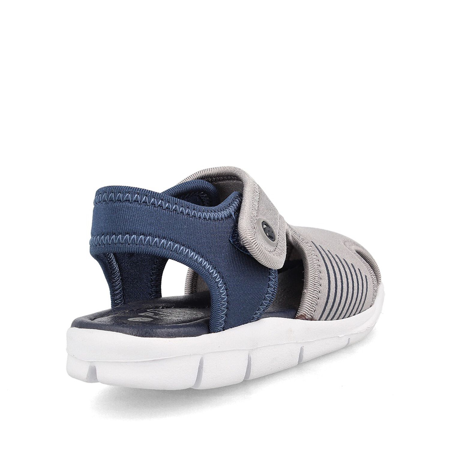 Sandalia Ni&ntilde;o Bubblegummers Bentley Gris-azul image number 3.0