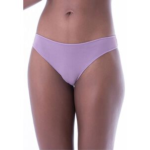 Calz&oacute;n Efecto Realce Microfibra Lila 2rios