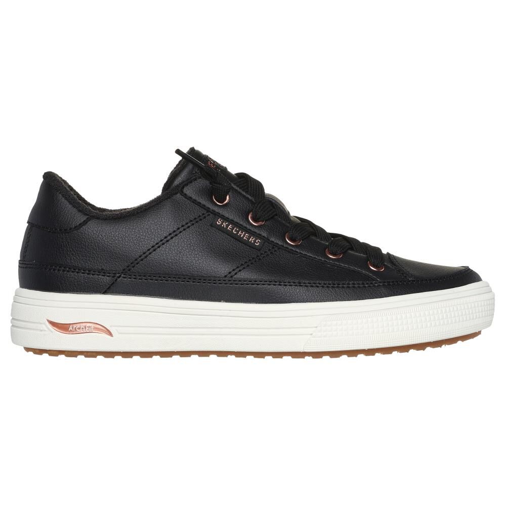 Zapatilla Urbana Mujer Skechers Arch Fit Arcade Negro image number 1.0