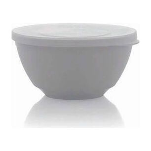 Bowl Luna Con Tapa Blanco 500 Ml