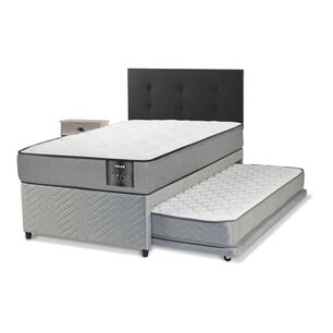 Div&aacute;n Flex Star / 1.5 Plazas / Base Normal + Set De Maderas