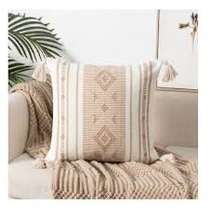 Set De 2 Cojines Kilim Con Borlas