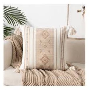 Set De 2 Cojines Kilim Con Borlas