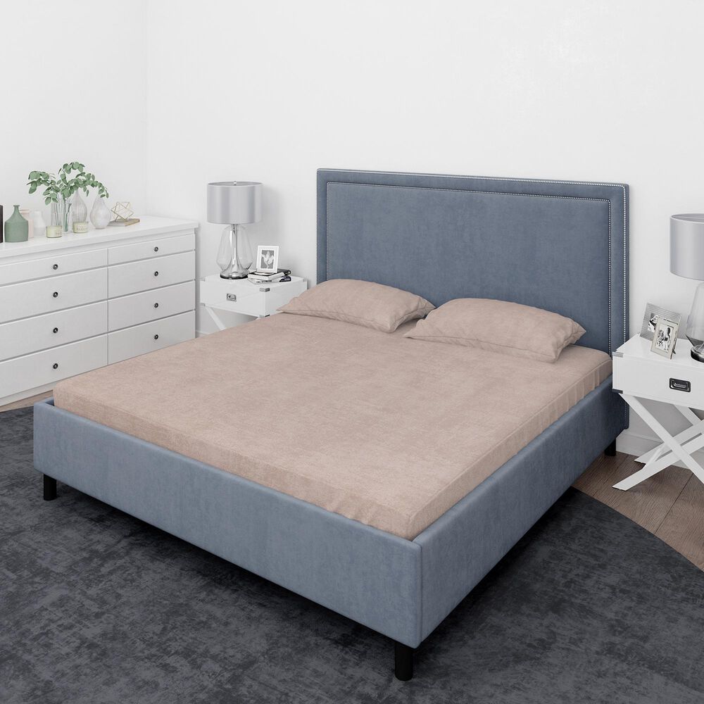 Juego De S&aacute;banas Nautica 4 Piezas Microfibra 2 Plazas Caf&eacute; Claro image number 0.0