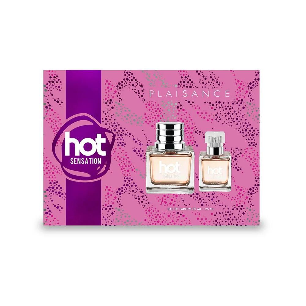 Set De Perfumería Mujer Hot Sensation Plaisance / 80 Ml / Eau De Parfum + Miniatura 25 Ml image number 1.0