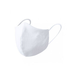 Mascarilla Facial Reutilizable De Cobre Blanco Talla S