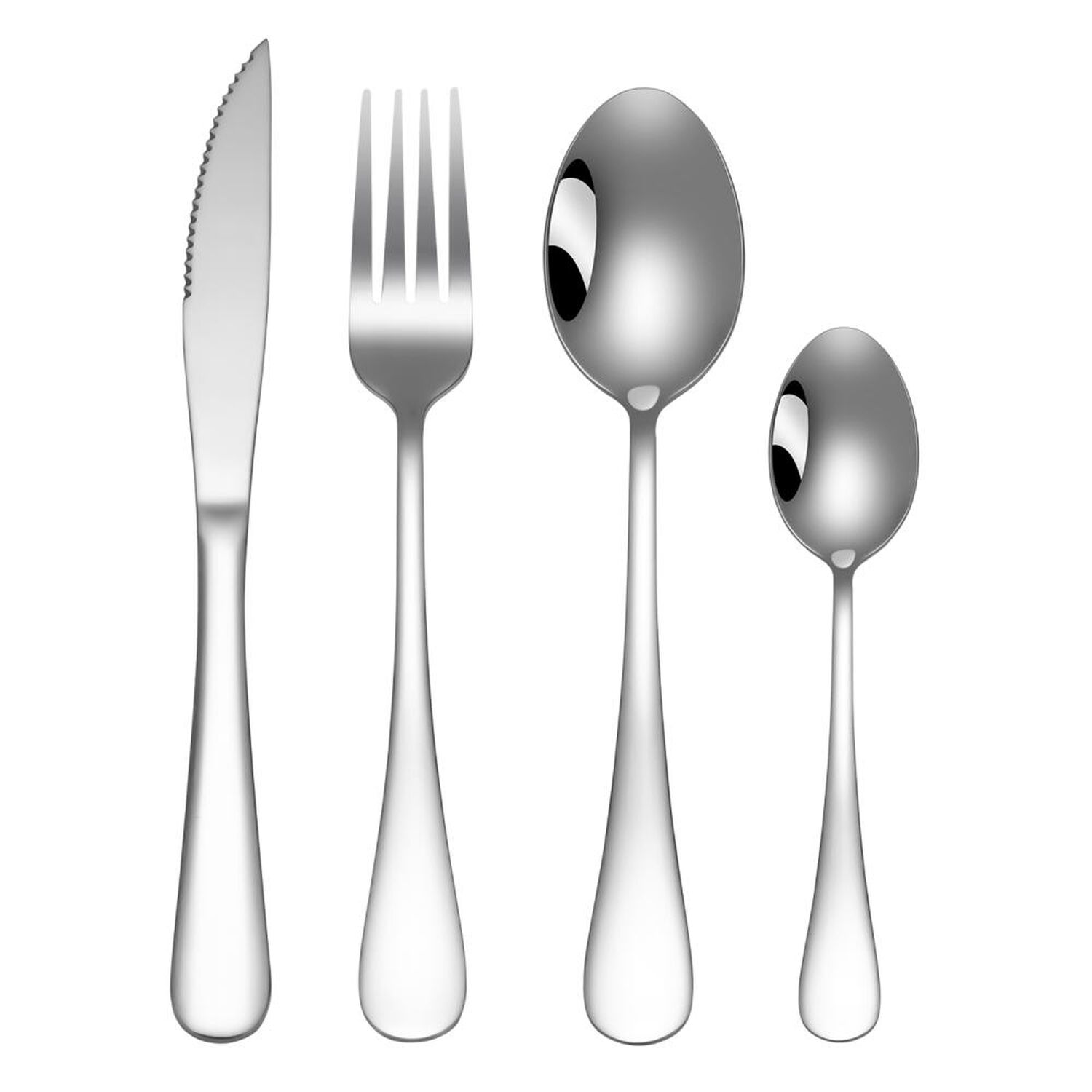 Cubiertos De Mesa Azhome Silver / 24 Piezas image number 0.0