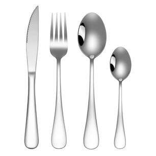 Cubiertos De Mesa Azhome Silver / 24 Piezas