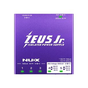 Fuente De Alimentaci&oacute;n Para Pedales Zeus Jr Nip-z6 Nux