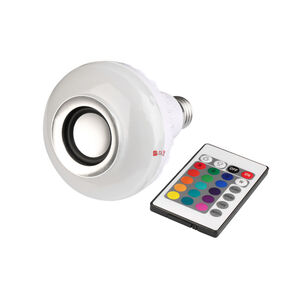 Ampolleta Led Con Parlante Bluetooth Y Control Remoto - Ps