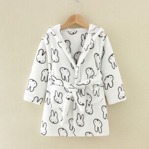 Batas De Baño Con Capucha Y Bolsillos Niño Y Niña Conejito