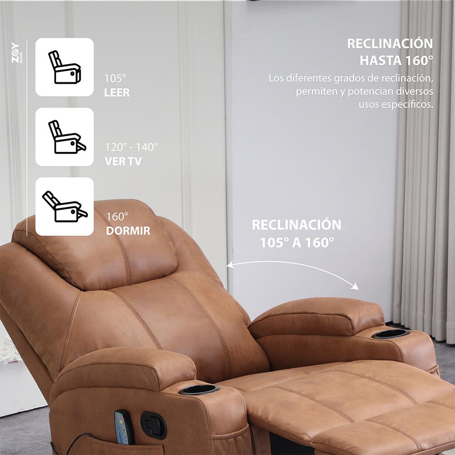 Bergere Zoy Home Lhasa / 1 Cuerpo image number 6.0