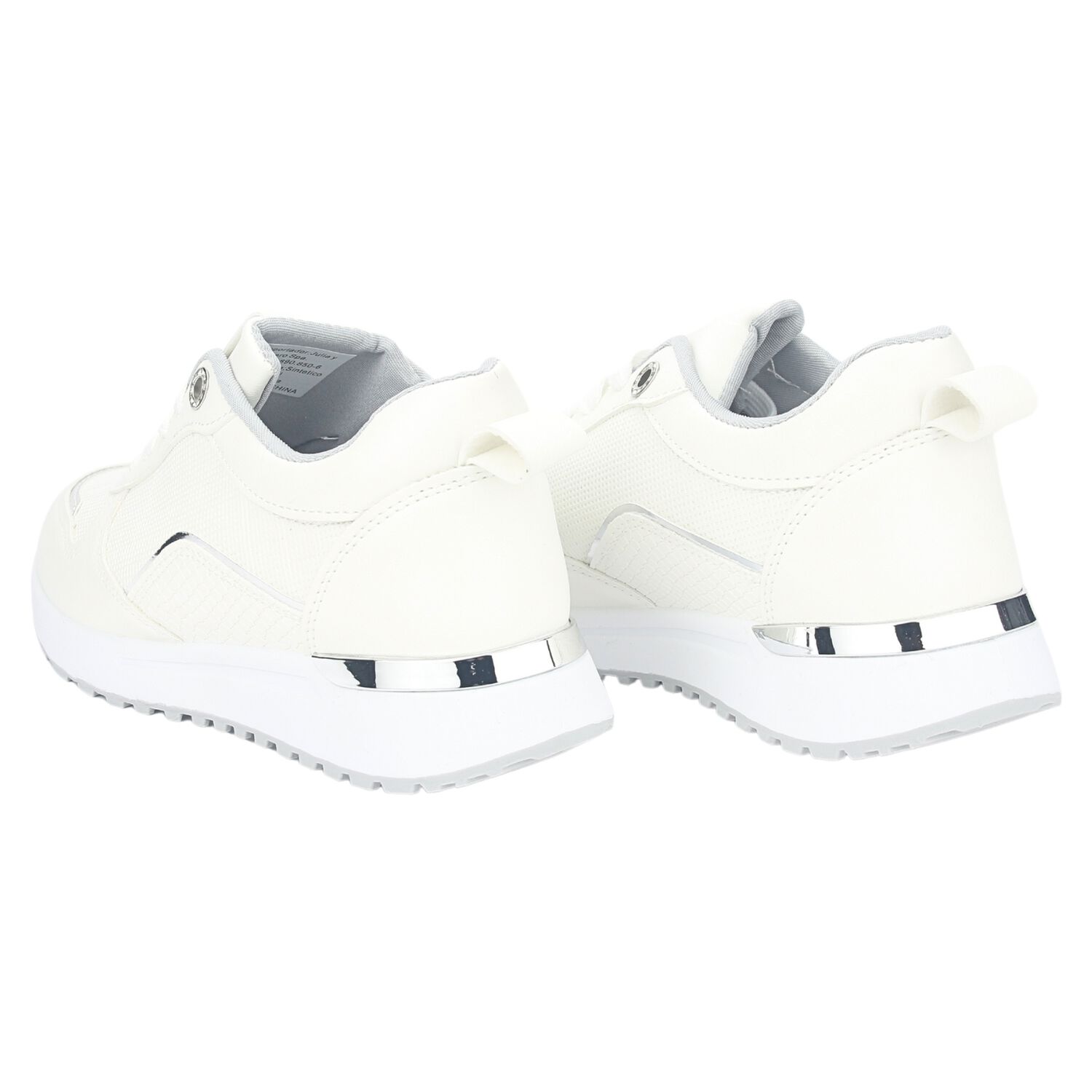 Zapatilla Chalada Mujer Fly-1 Blanco Urbano image number 4.0