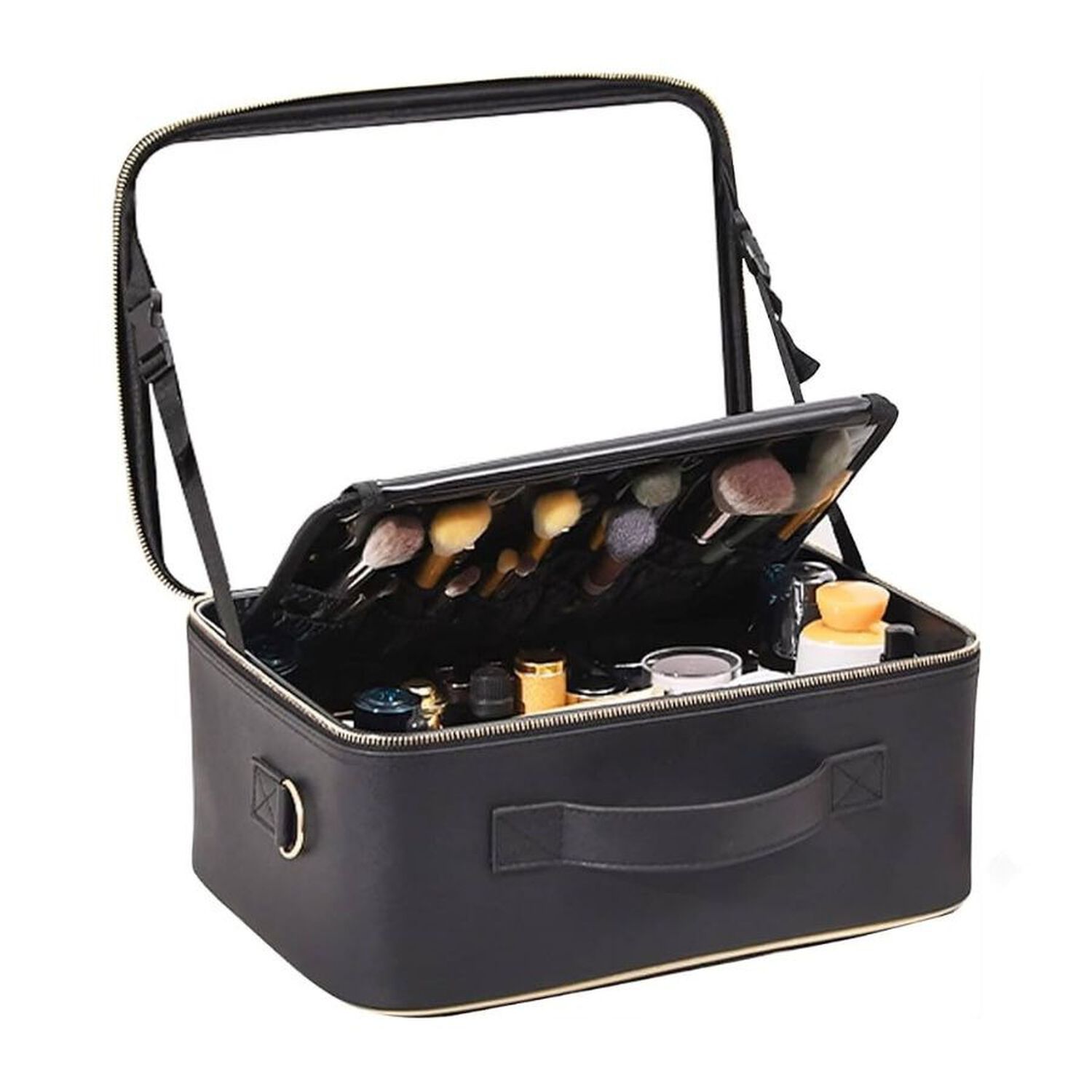 Bolso Organizador De Maquillaje Espejo Led Port&aacute;til image number 4.0