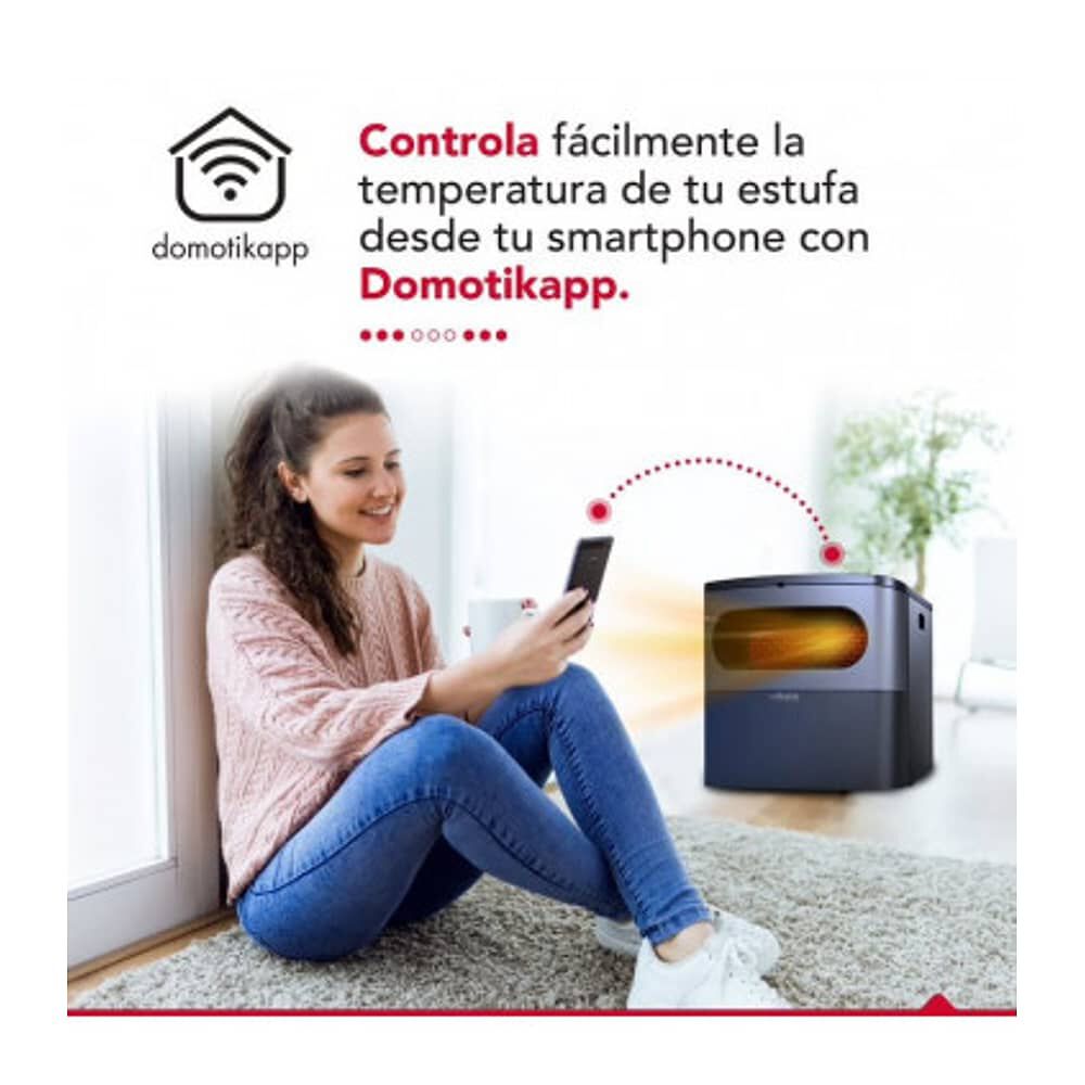Estufa Electrica Infrarroja Thor Compact Wifi image number 4.0