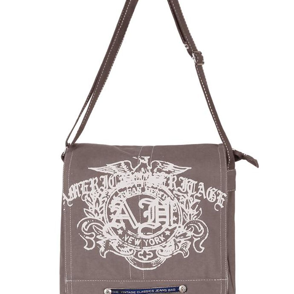 Bolso Morral Classic York Gris Park West image number 0.0