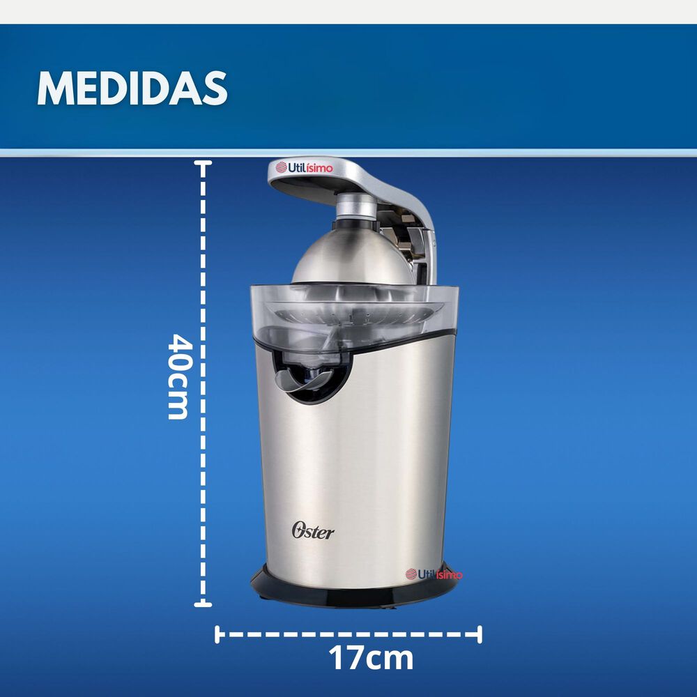 Exprimidor De C&iacute;tricos Oster De Acero Inoxidable Fpstju4200 Versi&oacute;n 2026 image number 3.0