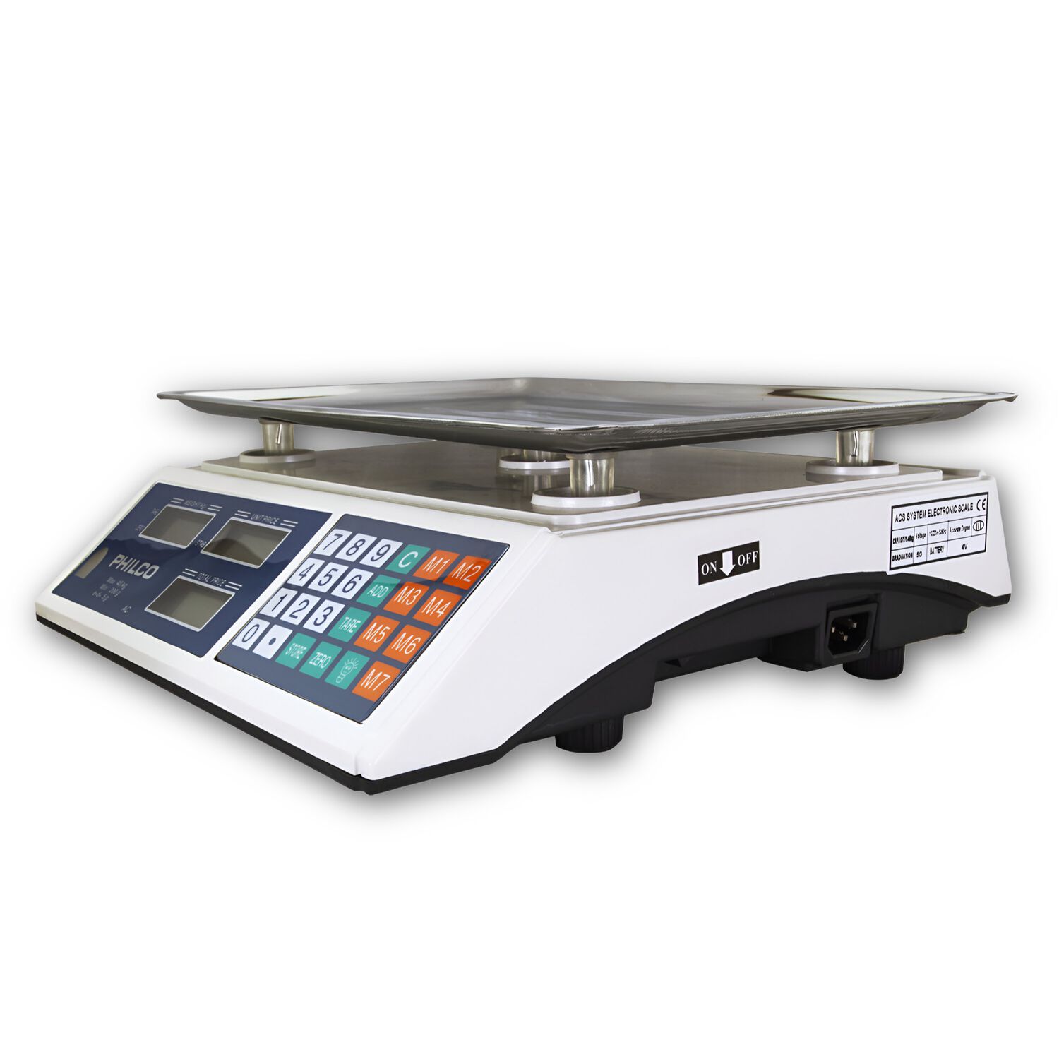 Pesa Balanza Tipo Almac&eacute;n Digital Pro Pymes 40kg Max 841 image number 4.0