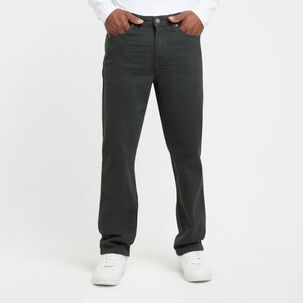 Pantalón Liso Tiro Medio Skinny Hombre Rolly Go