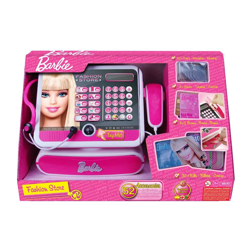 Maquina Registradora Barbie Caja Registradora image number 2.0