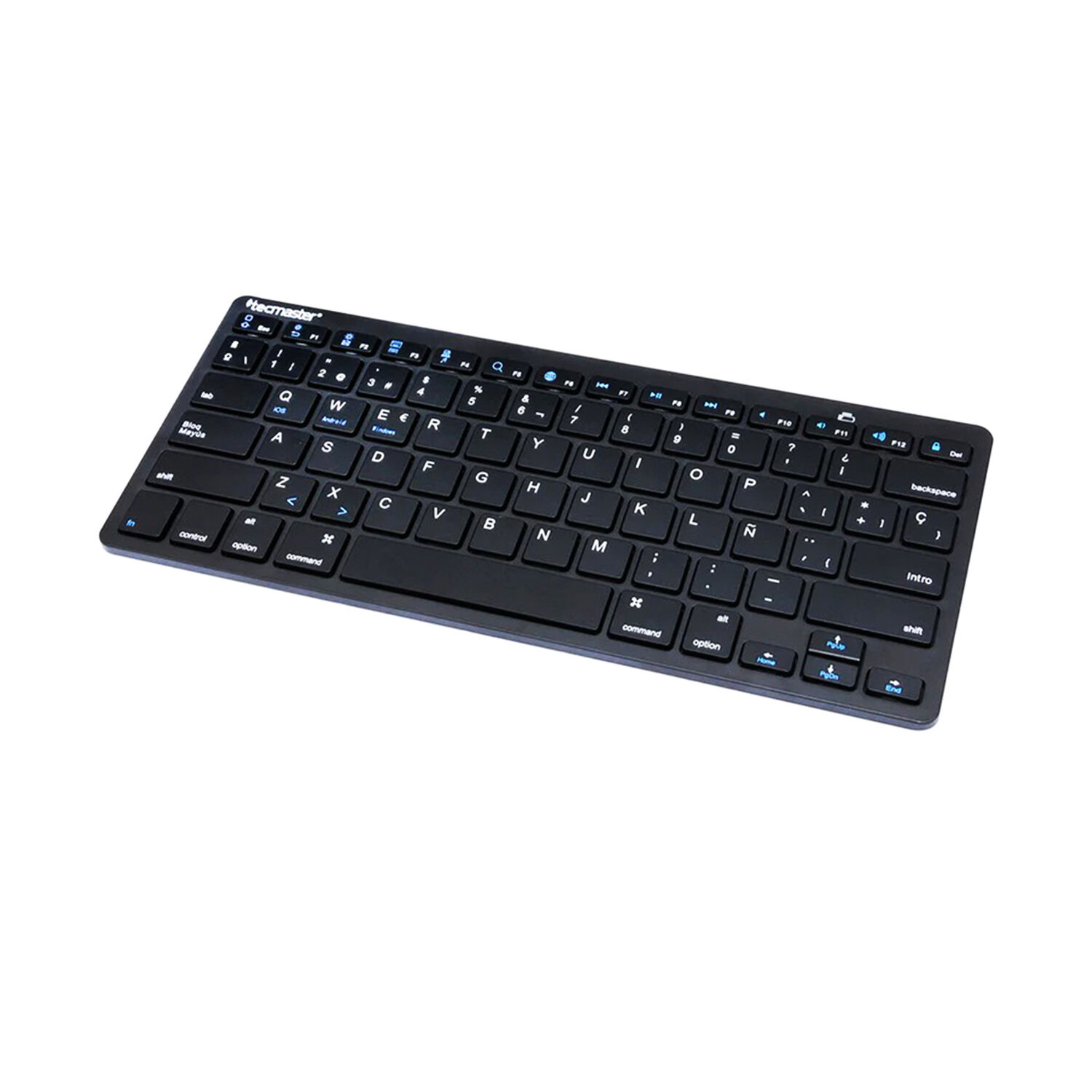 Mini Teclado Inal&aacute;mbrico Bluetooth Flat Keys Ultra Compacto image number 3.0