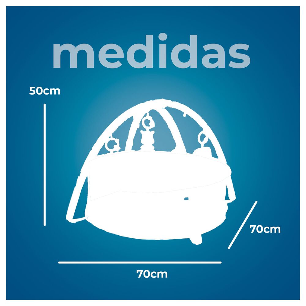 Gimnasio Bebe 3 En 1 Alfombra + Piscina Pelotas Rosado image number 5.0