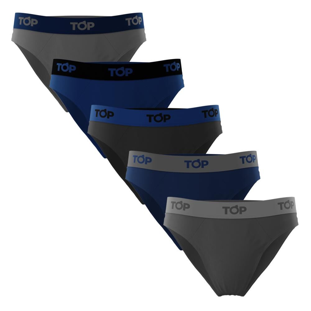 Pack Slips Hombre Top / 5 Unidades image number 0.0