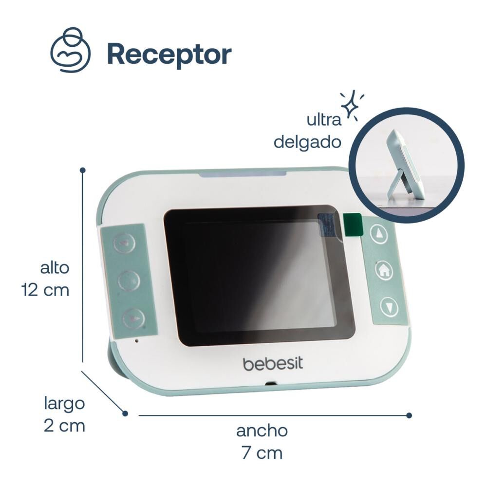 Monitor De Beb&eacute; Bebesit Camara A240c image number 6.0