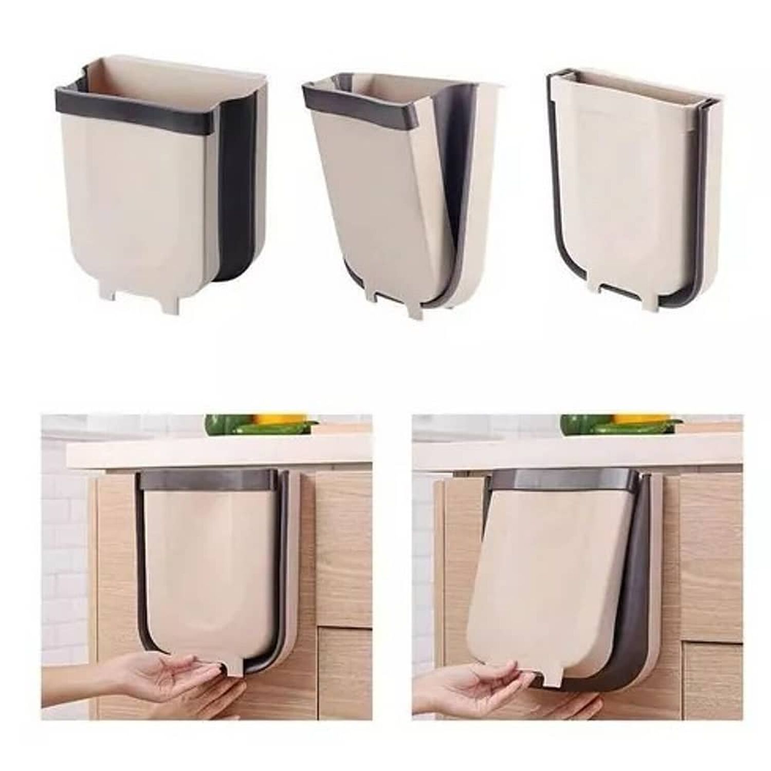 Basurero Plegable/papelera Plegable/basurero Multiusos image number 3.0
