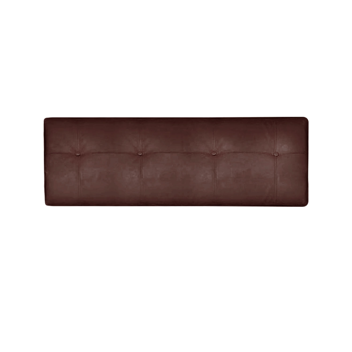 Respaldo Best Tela Pu Chocolate 2 Plazas image number 0.0