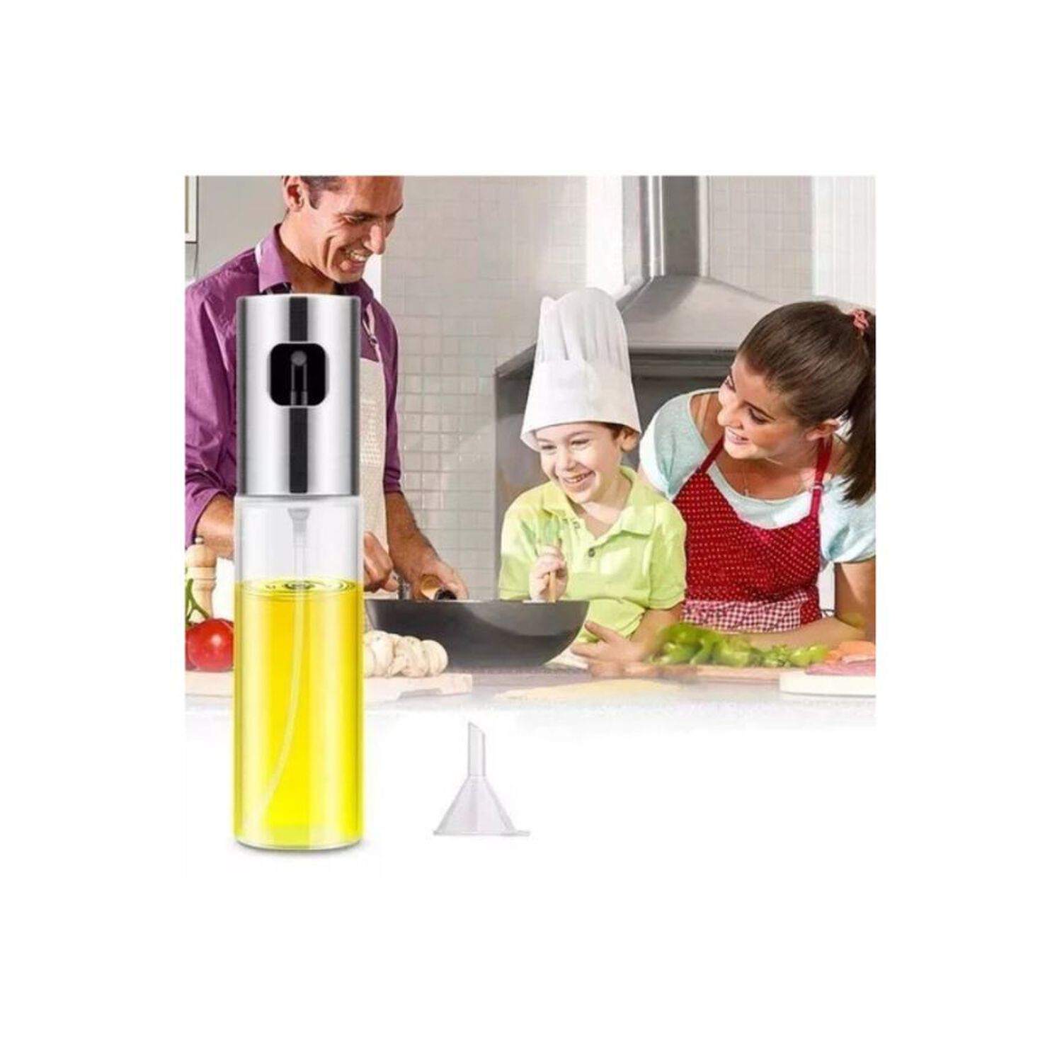 Dispensador Dosificador De Aceite De Cocina En Spray image number 3.0